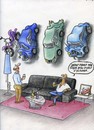 Cartoon: carhunter (small) by Petra Kaster tagged jäger jagd sammler autos autoindutrie