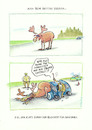 Cartoon: elchtest (small) by Petra Kaster tagged auatos,verkehr,senioren,alter,elche,fahrtüchtigkeit,fahrprüfung,polizei,verkehrskontrollen
