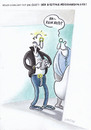 Cartoon: kein netz (small) by Petra Kaster tagged digitalisierung,technik,toiletten,männer