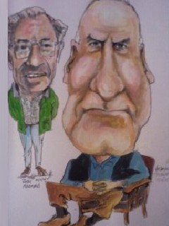 Cartoon: Jack and Tom (medium) by jjjerk tagged wexford,radford,harpur,tom,jack,mechanics,institute,ireland,irish,artist,painter,violin