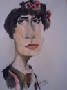 Cartoon: Spanish lady (small) by jjjerk tagged spain spanish woman cartoon caricature