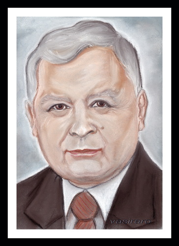 Cartoon: Lech Kaczynski (medium) by Kidor tagged by,kidor,tragedy