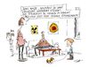 Cartoon: no title (small) by plassmann tagged atom,energie,schwarzgelb,kernkraft