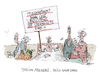 Cartoon: Station Abendrot (small) by plassmann tagged pflege,pflegereform,alter