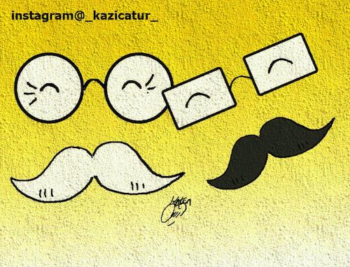 Cartoon: fathers (medium) by Hossein Kazem tagged fathers