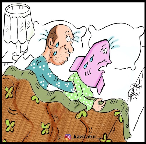 Cartoon: fucking war (medium) by Hossein Kazem tagged war