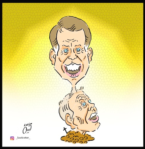 Cartoon: jimmy carter (medium) by Hossein Kazem tagged carter