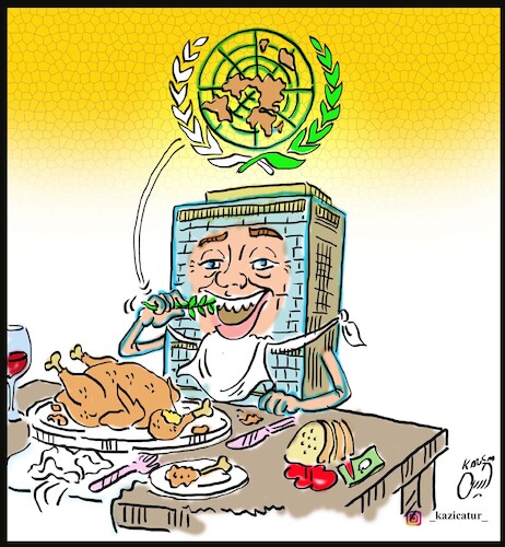 Cartoon: un (medium) by Hossein Kazem tagged un