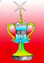 Cartoon: cup of doping (small) by Hossein Kazem tagged cup,of,doping