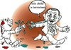 Cartoon: erdogan (small) by Hossein Kazem tagged erdogan