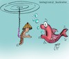 Cartoon: fishermanch (small) by Hossein Kazem tagged fishermanch