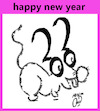 Cartoon: happy new year (small) by Hossein Kazem tagged happy,new,year