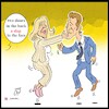 Cartoon: macron slap (small) by Hossein Kazem tagged macron
