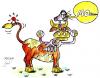 Cartoon: mad cow (small) by Hossein Kazem tagged mad,cow