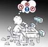Cartoon: search for theme (small) by Hossein Kazem tagged search,for,theme