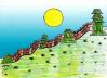 Cartoon: wall in world (small) by Hossein Kazem tagged wall,in,world