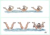 synchron swimming