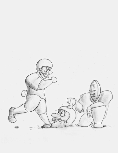 Cartoon: Kick Off (medium) by philipolippi tagged sport,football