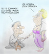 Cartoon: Zwang 2 (small) by philipolippi tagged bettler,kriese,zwang