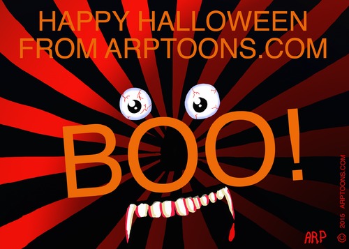 Cartoon: Boo! (medium) by tonyp tagged arp,boo,scarry,arptoons