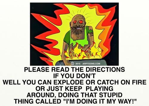 Cartoon: FIRE WARNING (medium) by tonyp tagged arp,fire,burn,arptoons
