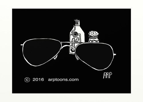 Cartoon: Glasses (medium) by tonyp tagged arp,glasses,drink,drinking,booze