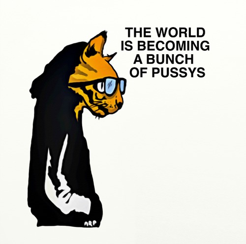 Cartoon: THE WORLD IS FULL OF PUSSYS (medium) by tonyp tagged arp,world,pussy,pussys,arptoons