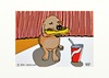 Cartoon: Dog and Pop (small) by tonyp tagged arp pop dog