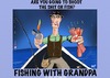 Cartoon: Fishing With Grandpa (small) by tonyp tagged arp grand pa fish fishing boat tnt