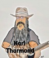 Cartoon: Karl Thurmond (small) by tonyp tagged arp,tonyp,guitar,man,beard,country