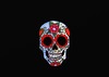 Cartoon: Spanish Skull (small) by tonyp tagged arp,skull,red,flowers