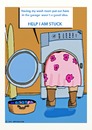 Cartoon: STUCK DOING LAUNDRY (small) by tonyp tagged arp clothes dirty laundry stuck help arptoons
