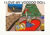 Cartoon: VooDoo Doll (small) by tonyp tagged arp,voodoo,voo,doo,doll,arptoons