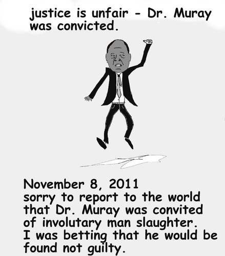Cartoon: Dr. Muray unfair trial (medium) by Cocotero tagged law
