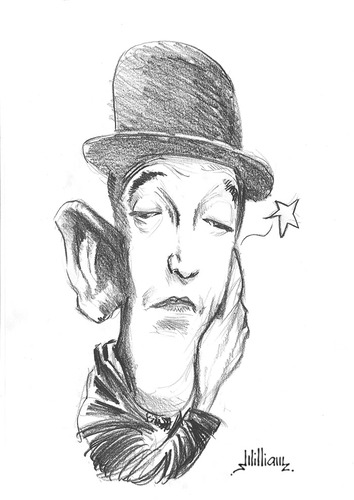 Cartoon: Stan Laurel (medium) by William Medeiros tagged movie,classical