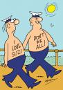 Cartoon: All at sea. (small) by daveparker tagged sailors,randy,sailor