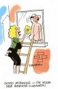 Cartoon: New window cleaner (small) by daveparker tagged window cleaner