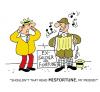 Cartoon: Old soldier. (small) by daveparker tagged nuisance,painful,noise