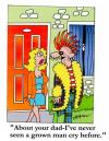 Cartoon: Tears (small) by daveparker tagged punk,hippy,grown,man,crying