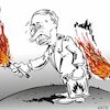 Cartoon: Der Brandstifter (small) by eisi tagged putin,krieg,ukraine,brandstifter