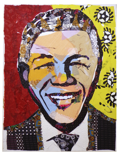 Cartoon: Nelson Mandela (medium) by juniorlopes tagged nelson,mandela,nelson,mandela
