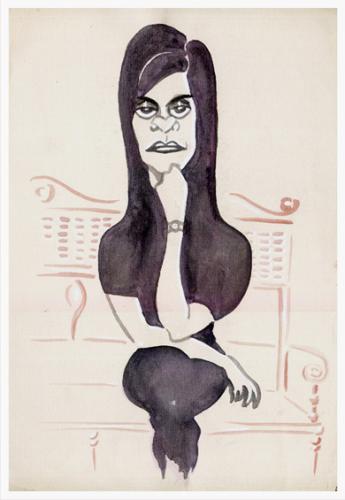 Cartoon: Patricia Melo (medium) by juniorlopes tagged literature,patricia melo,portrait,hommage,illustration,karikatur,künstler,schriftstellerin,literatur,brasillien,texterin,dichterin
