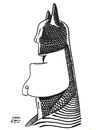 Cartoon: Ben Affleck (small) by juniorlopes tagged ben affleck batman