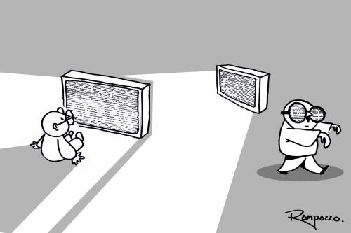 Cartoon: hipnoze (medium) by Marcelo Rampazzo tagged hipnoze,,hypnose,hypnotisiert,tv,bildung,fernsehen,programm,sender,abhängigkeit,medien,medium,verdummung