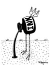 Cartoon: INK (small) by Marcelo Rampazzo tagged ink