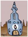 Cartoon: religionarious (small) by Marcelo Rampazzo tagged mesquita
