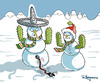 Cartoon: Mexico (small) by Marcelo Rampazzo tagged mexico,global,warming,cold,sex