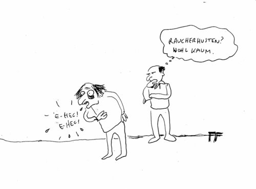 Cartoon: Angst vor EHEC (medium) by Florian France tagged ehec,krise,angst