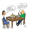 Cartoon: Noch Kuchen ? (small) by Florian France tagged kuchen,face,book,kommunikation
