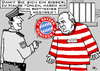 Cartoon: Gestreift (small) by RachelGold tagged hoeness,fcbayern,justiz,haftstrafe,steuerhinterziehung